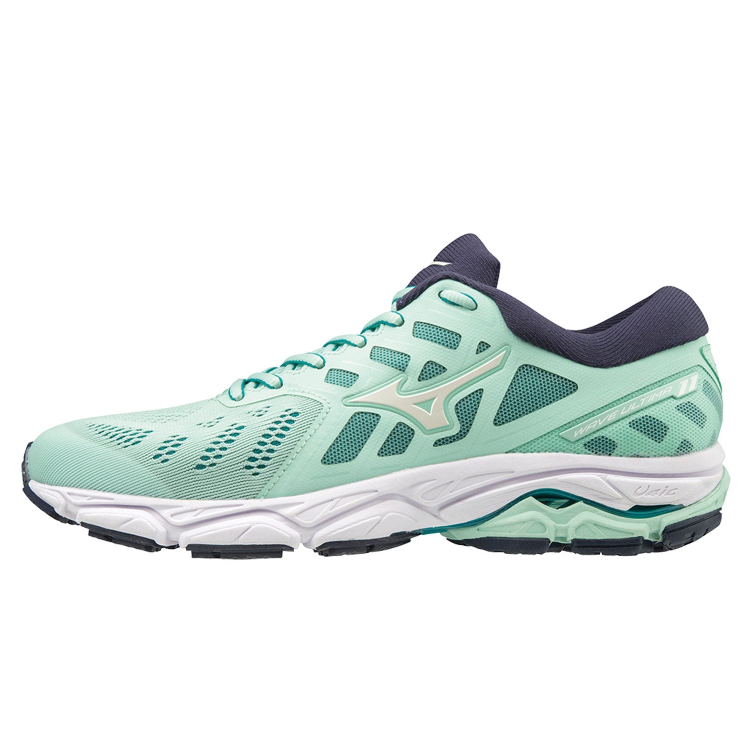 Mizuno Wave Ultima 11 Womens Bgreen Wht Peacoat Alexandra Sports