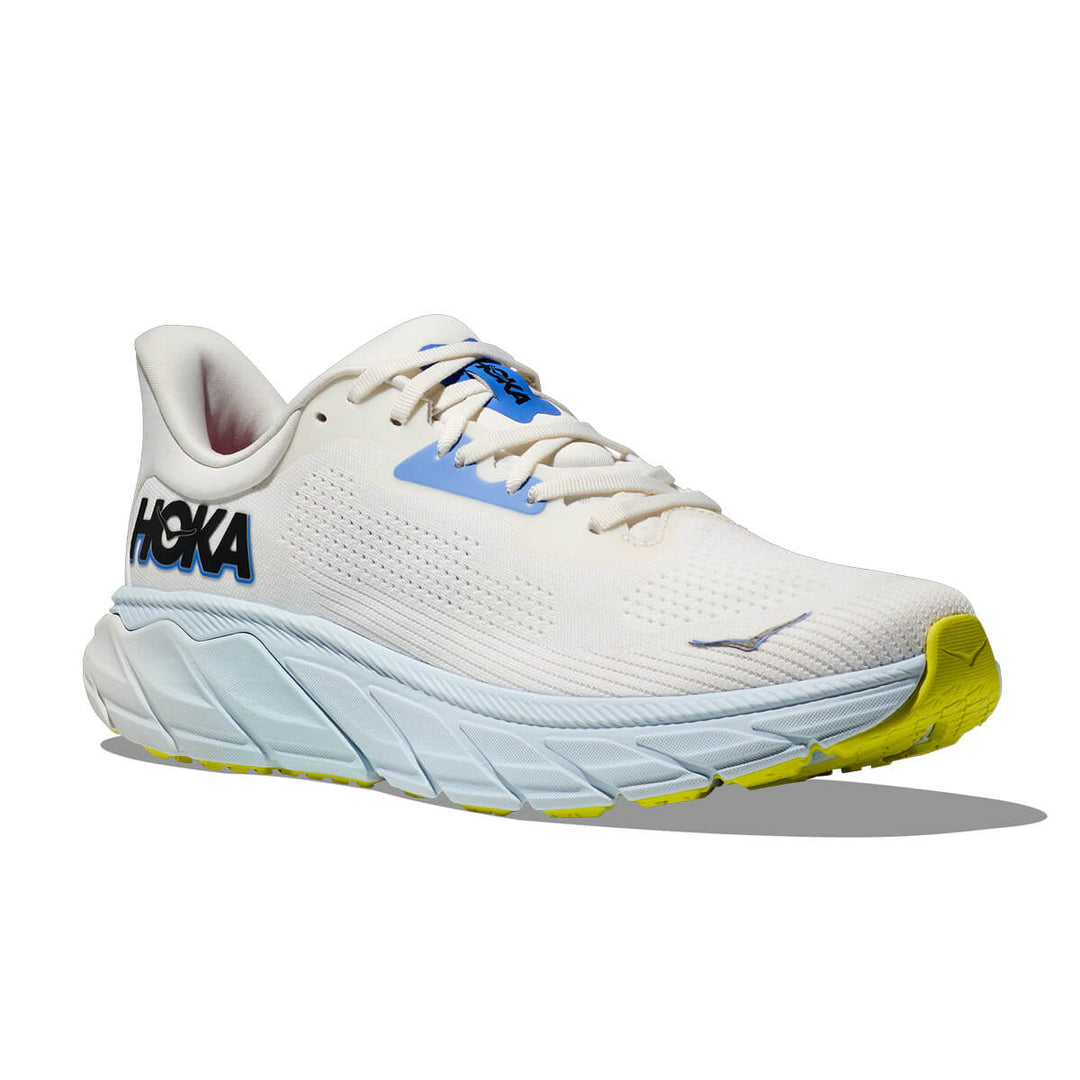 Hoka Arahi 7 Mens | Blanc De Blanc / Virtual front