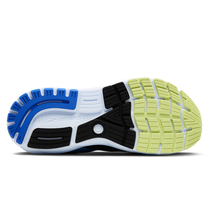 Brooks Ghost 16 Mens | Black/cobalt/neo Yellow