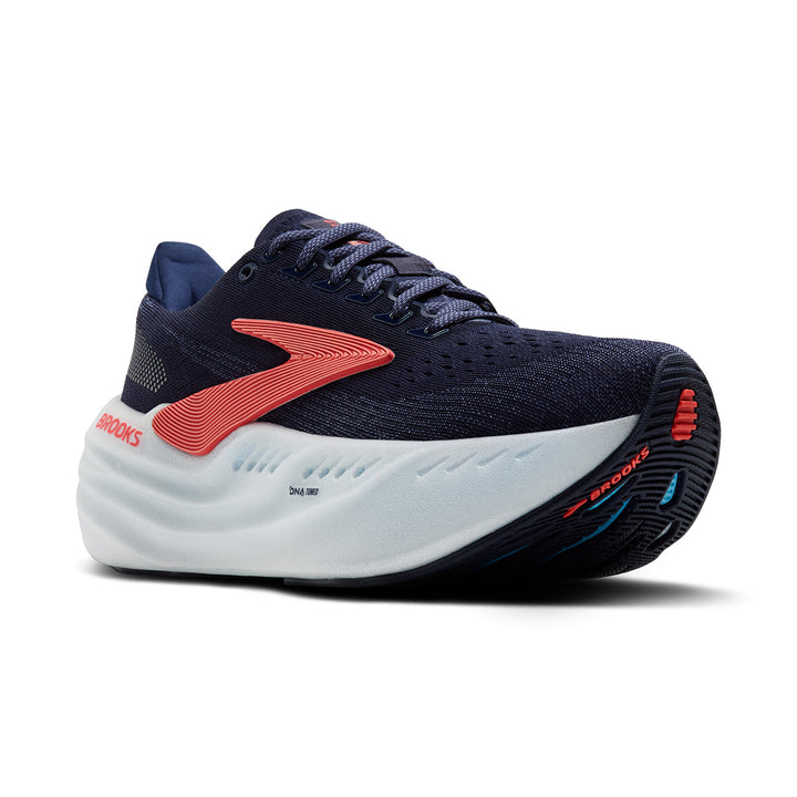 Brooks Glycerin Max Womens | Peacoat/blue Ribbon/hot Coral