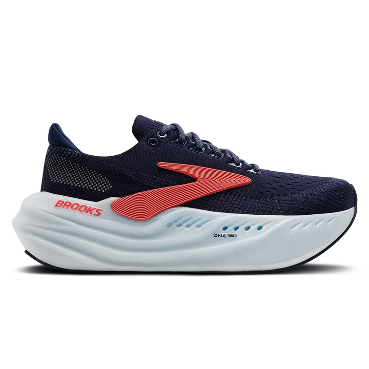 Brooks Glycerin Max Womens | Peacoat/blue Ribbon/hot Coral