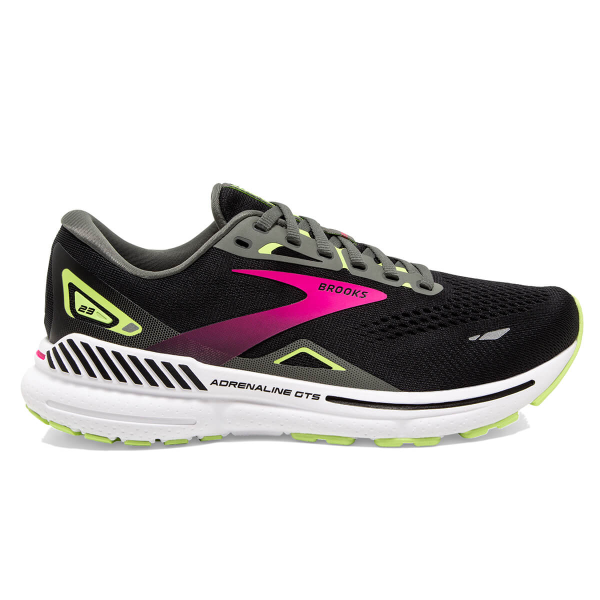 Brooks adrenaline sale black running shoes