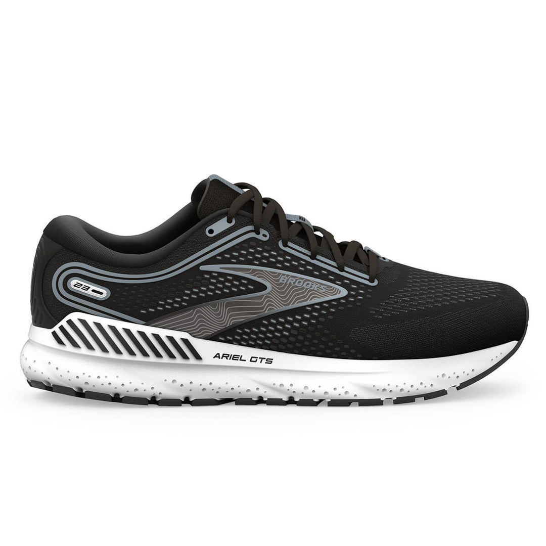Brooks Revel 3 Ebony/Peacoat/Red 9 D (M) : : Clothing, Shoes &  Accessories