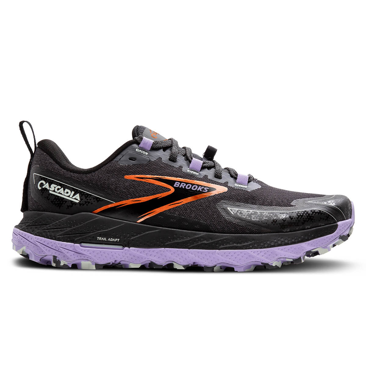 Brooks Cascadia 18 Womens Ebony sweet Lavender copper Alexandra Sports