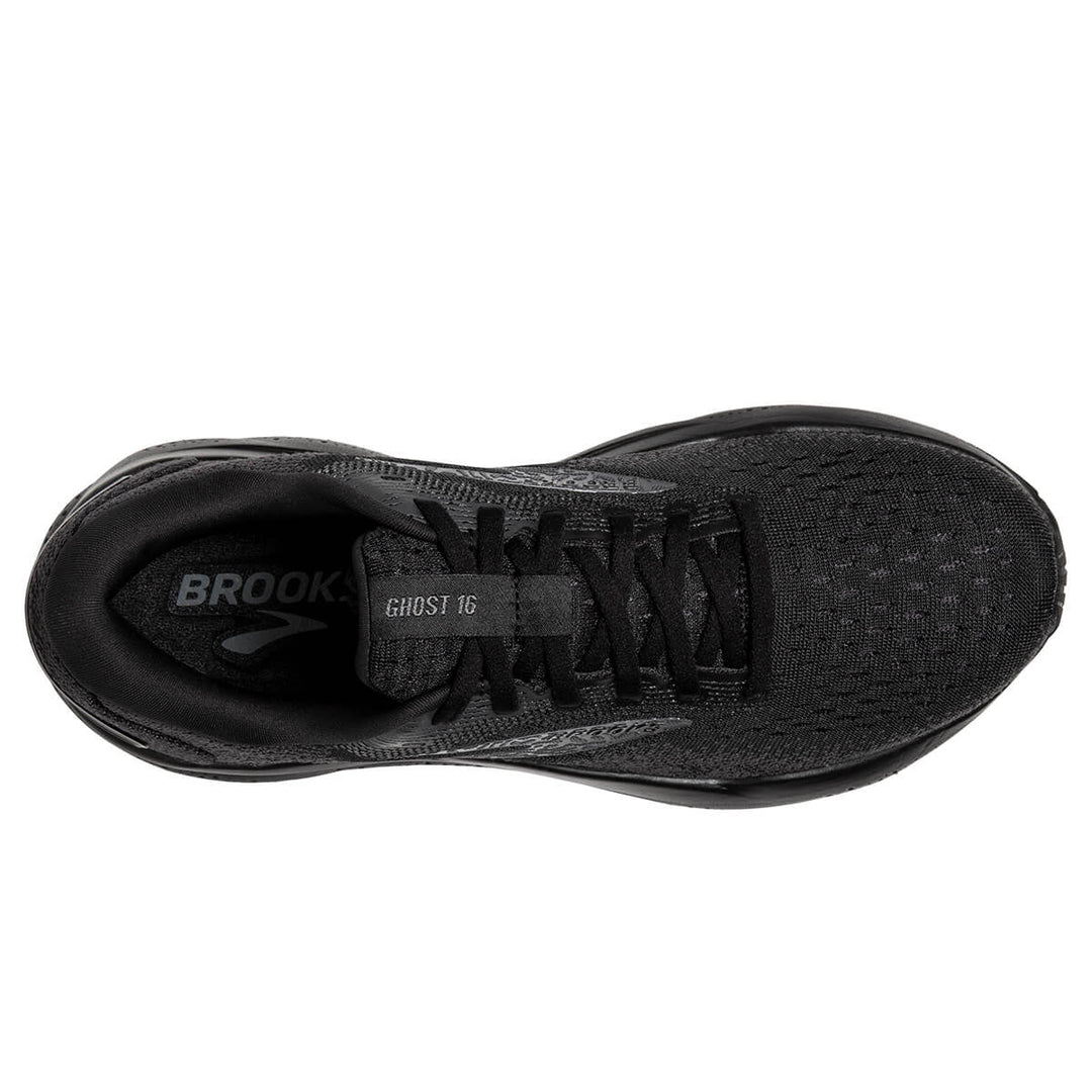 Brooks Ghost 16 Womens Running Shoes | Black/black/ebony top