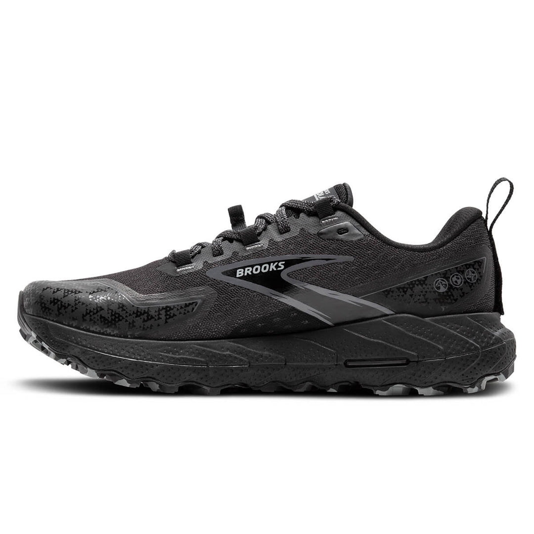 Brooks Cascadia 18 Womens Trail Shoes | Black side