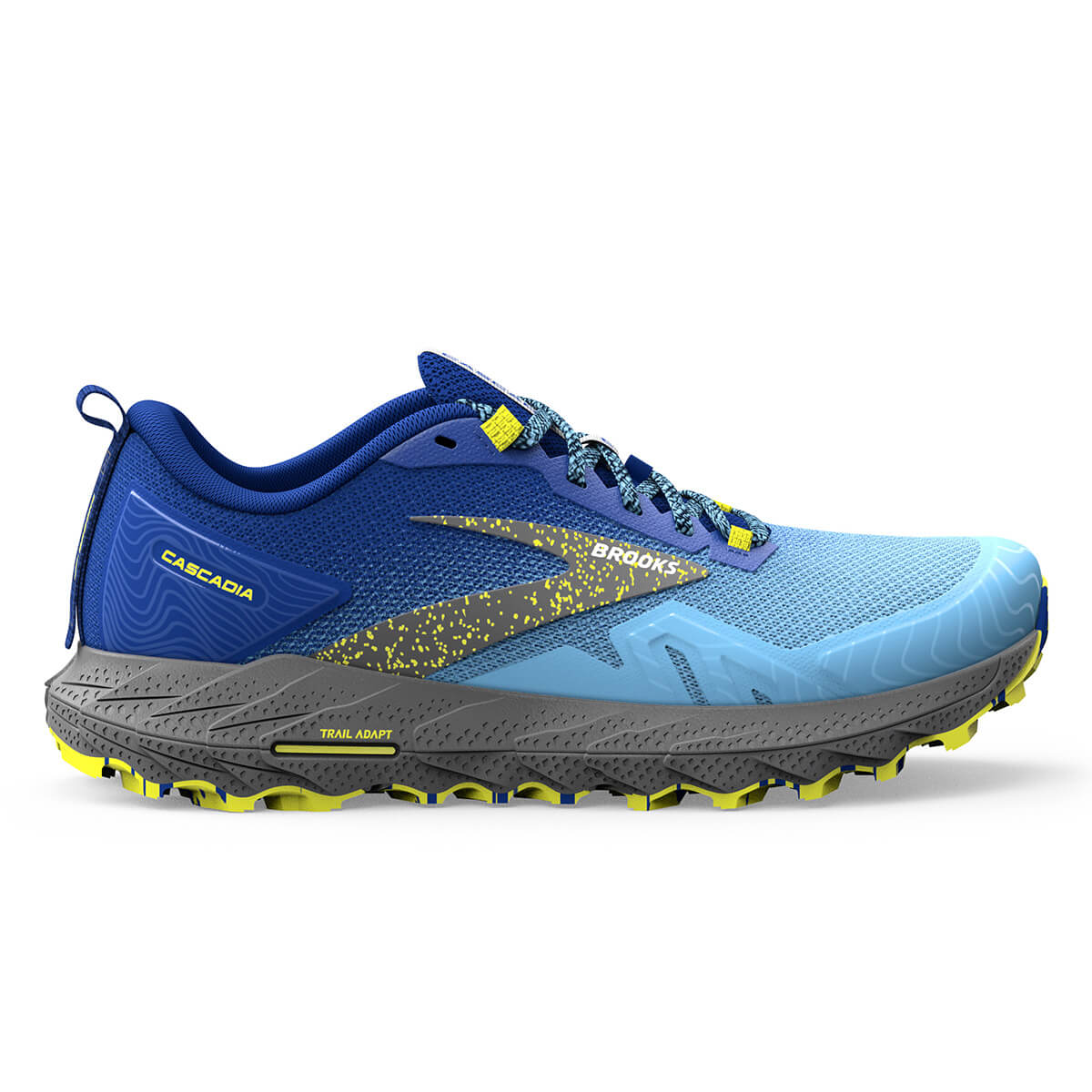 Brooks Cascadia 17 Mens Blue surf the Web sulphur Alexandra Sports