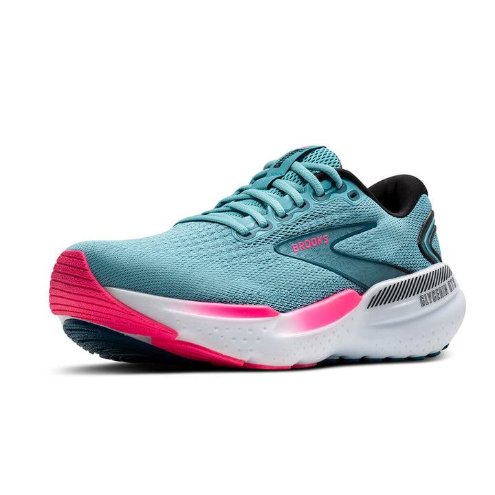 Brooks Glycerin GTS 21 Womens | Moroccan Blue angle