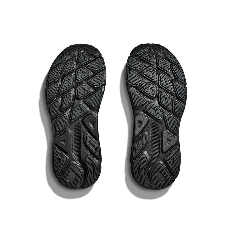 Hoka Clifton 9 Junior | Black / Carbon Black soles