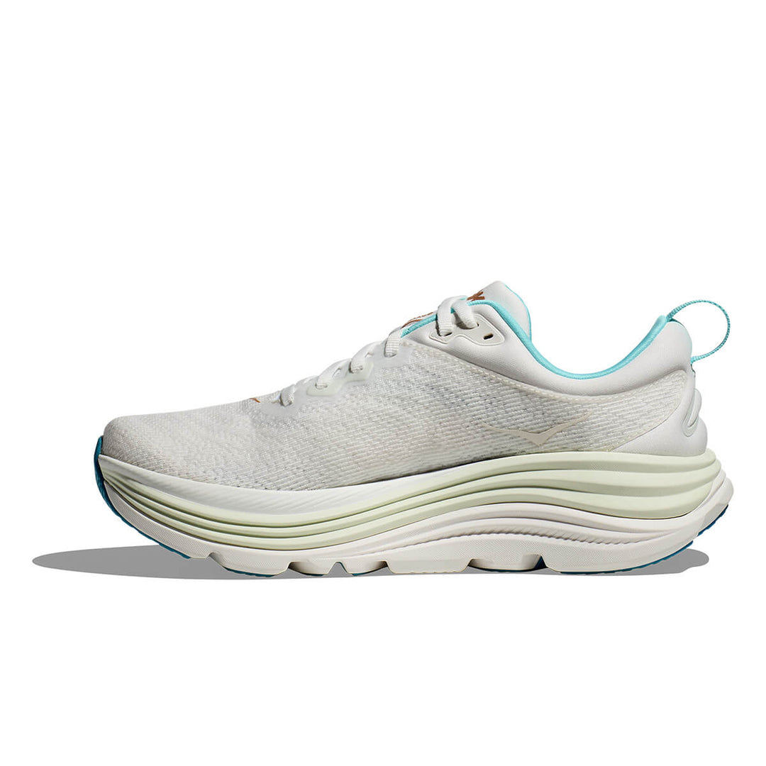 Hoka Gaviota 5 Womens | Frost / Rose Gold cushioning