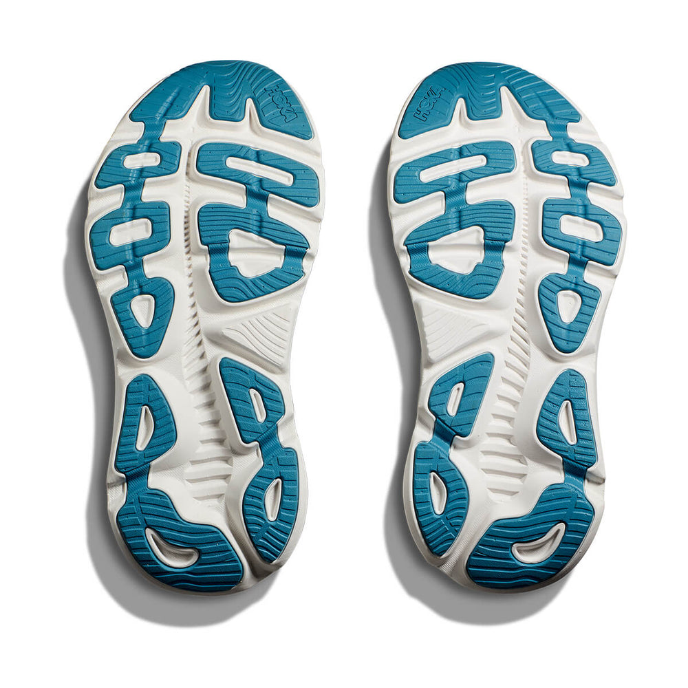 Hoka Gaviota 5 Womens | Frost / Rose Gold soles