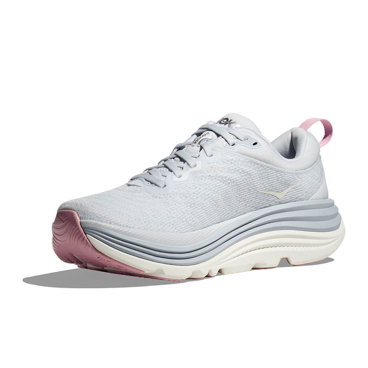 Hoka Gaviota 5 Womens | Sea Ice / Pink Twilight side