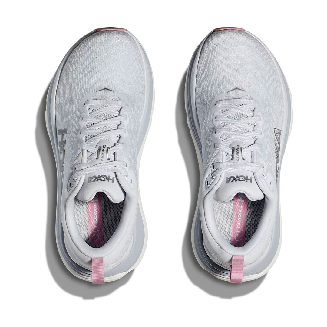 Hoka Gaviota 5 Womens | Sea Ice / Pink Twilight top