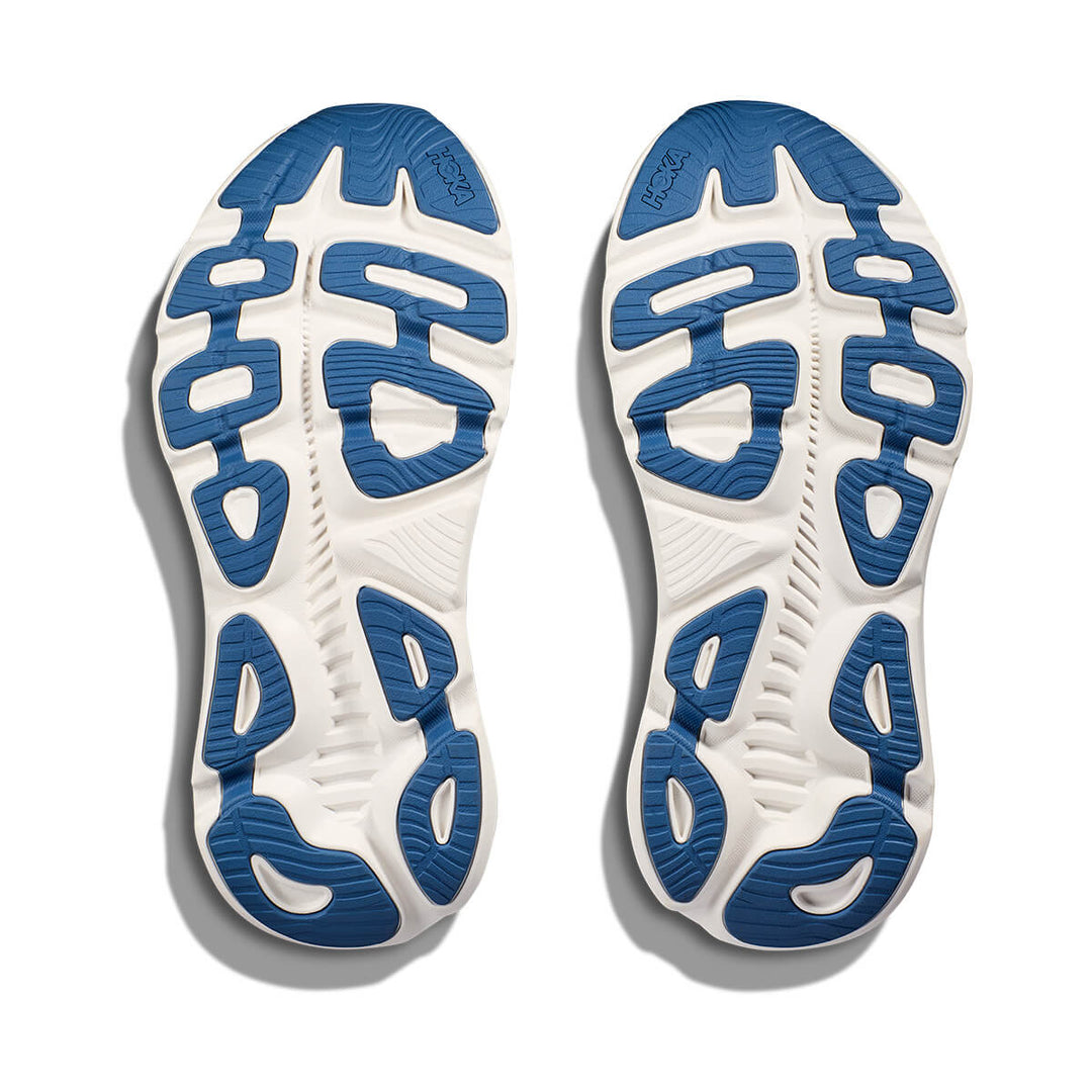 Hoka Gaviota 5 Mens | Frost / Gold soles