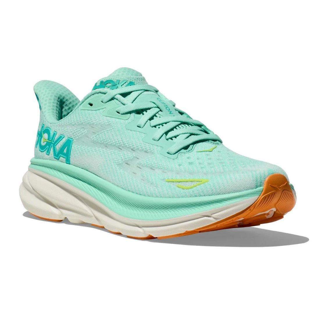 Hoka Clifton 9 Womens | Seafoam / Aqua Breeze