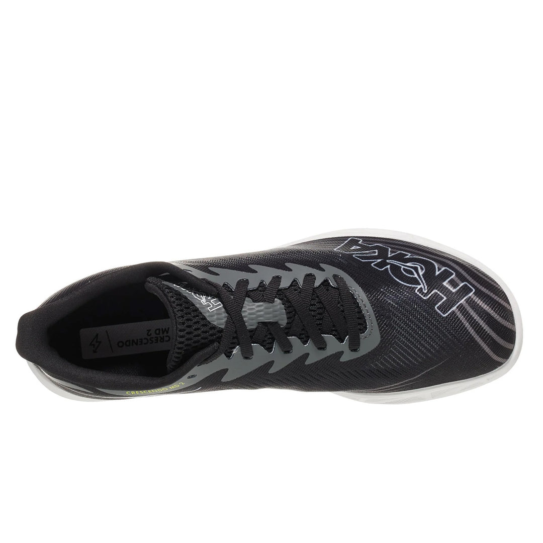 Hoka Crescendo MD 2 Unisex | Black/white