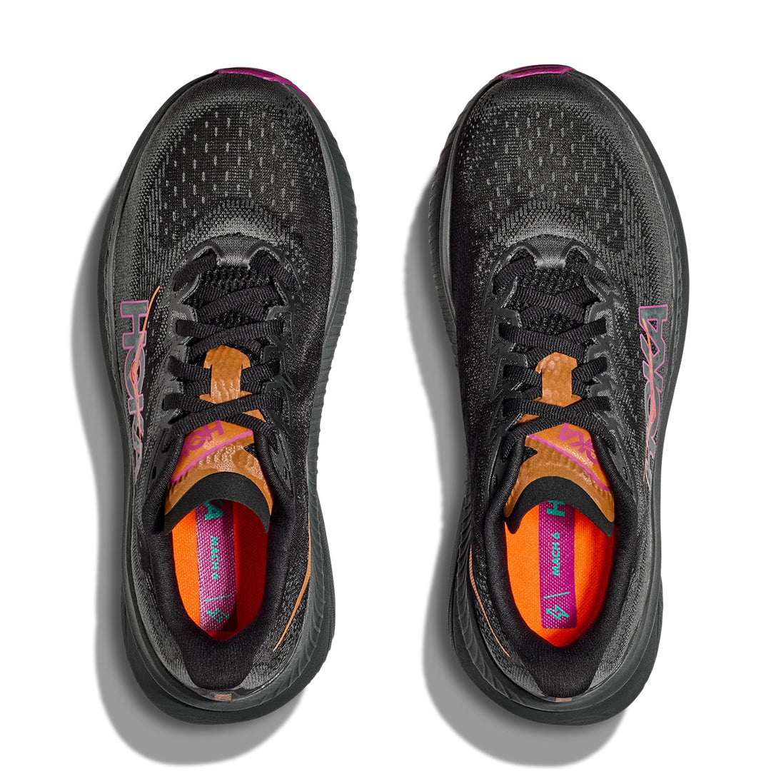 Hoka Mach 6 Womens | Black / Fuchsia