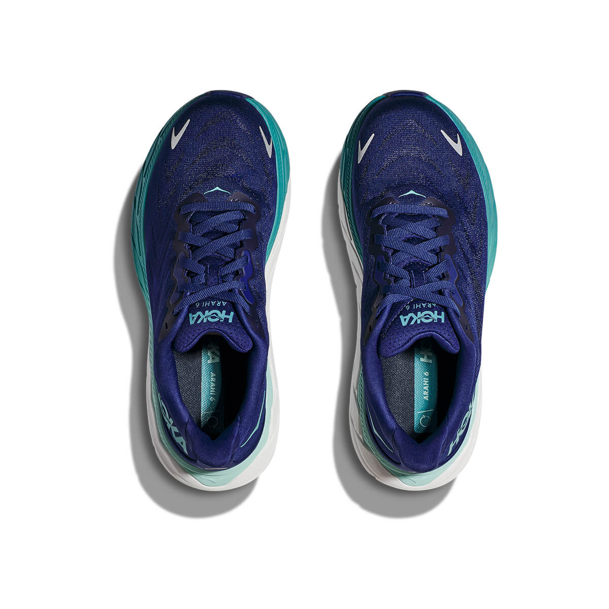 Hoka Arahi 6 Womens Running Shoes | Bellwether Blue / Ocean Mist