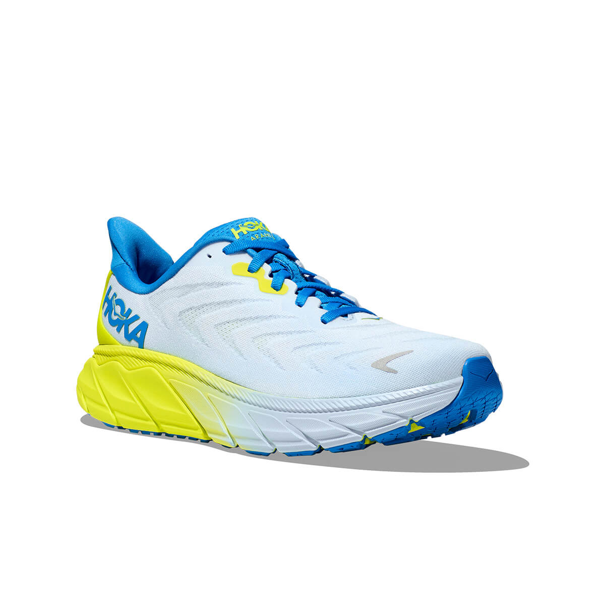 Hoka Arahi 6 Mens Running Shoes | Ice Water / Evening Primrose