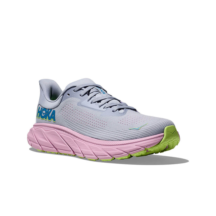 Hoka Arahi 7 Womens | Gull / Pink Twilight front