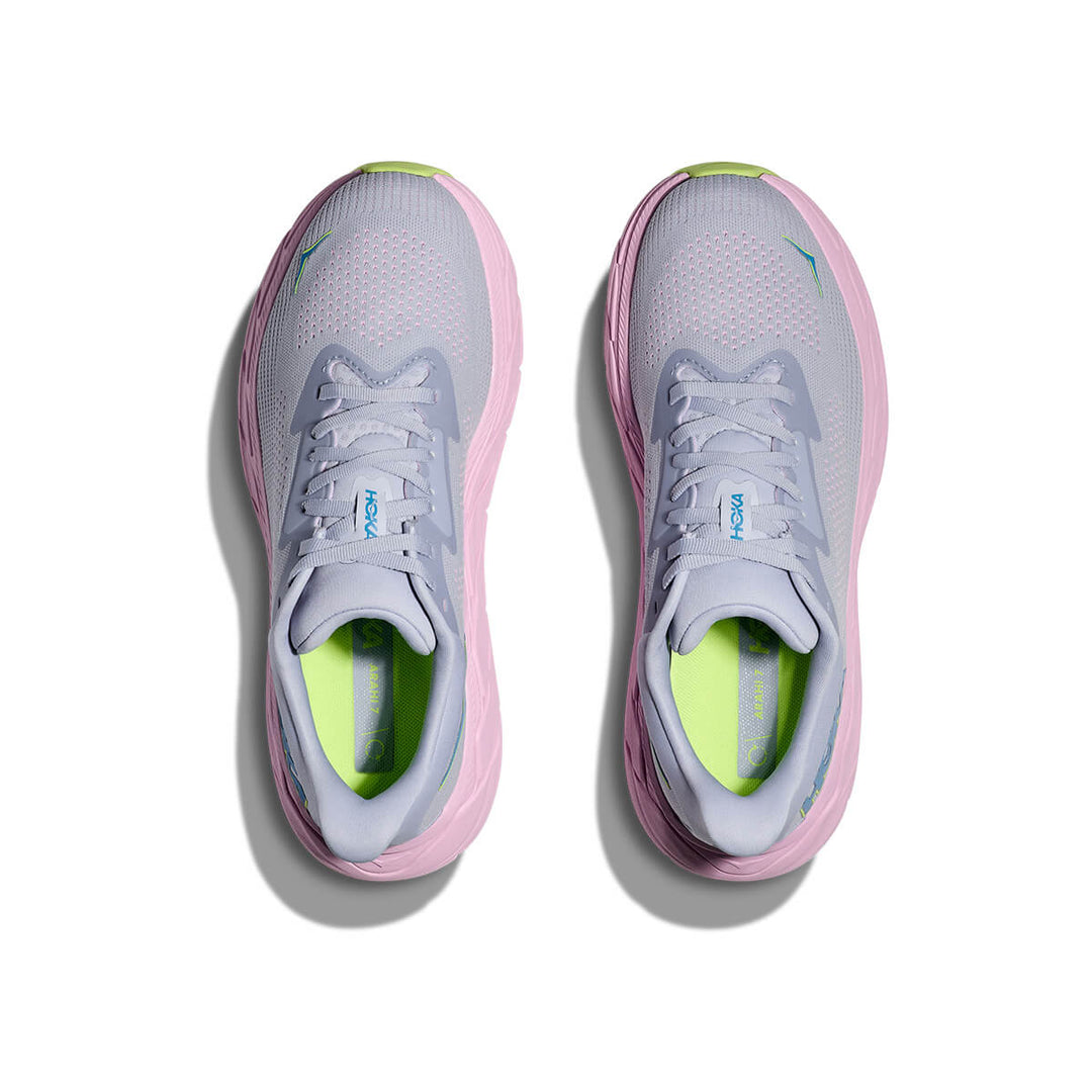 Hoka Arahi 7 Womens | Gull / Pink Twilight top