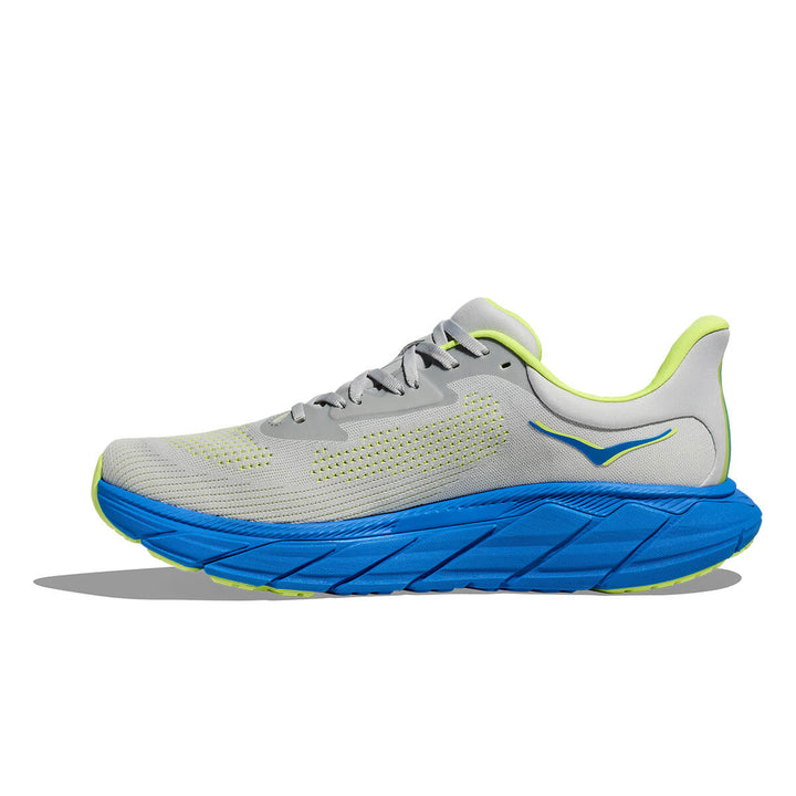 Hoka Arahi 7 Mens | Stardust / Electric Cobalt medial