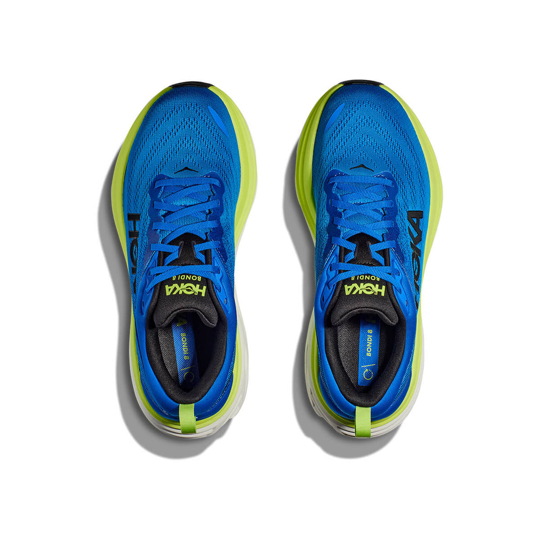 Hoka Bondi 8 Mens | Electric Cobalt top