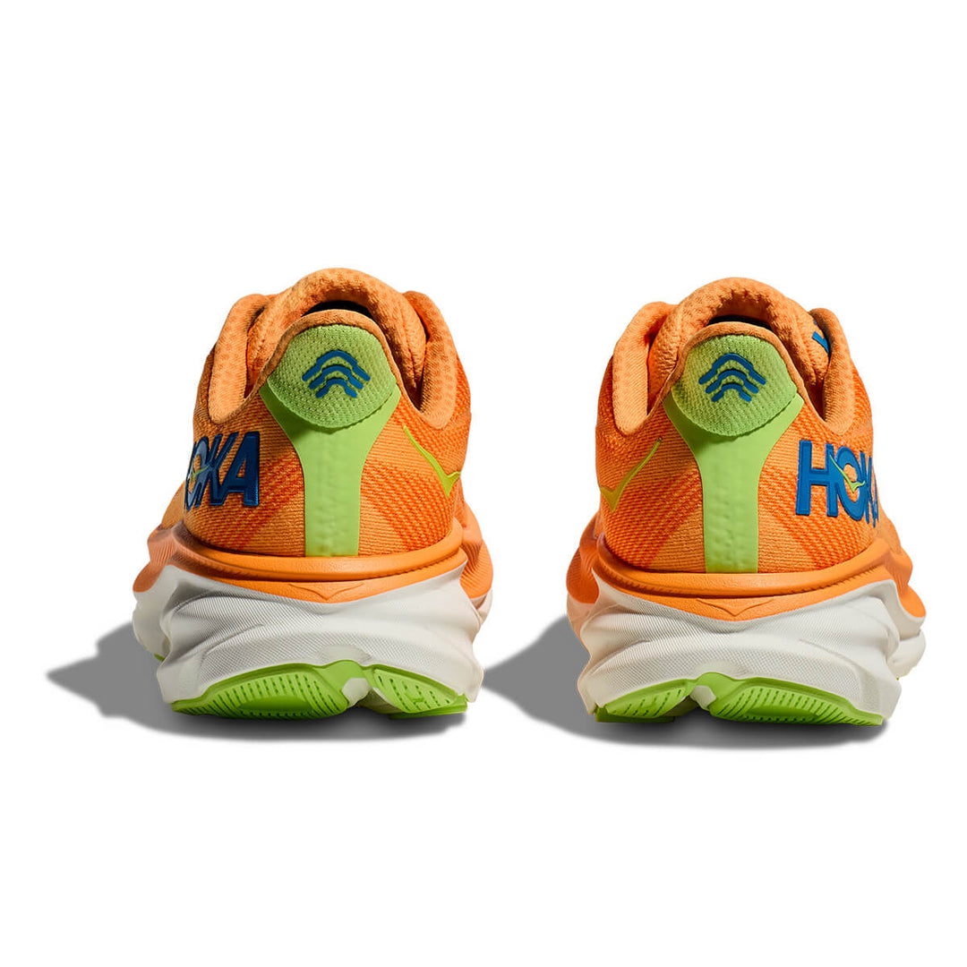 Hoka Clifton 9 Mens | Solar Flare / Lettuce back