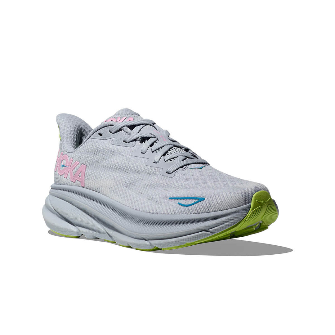 Hoka Clifton 9 Womens | Gull / Sea Ice front