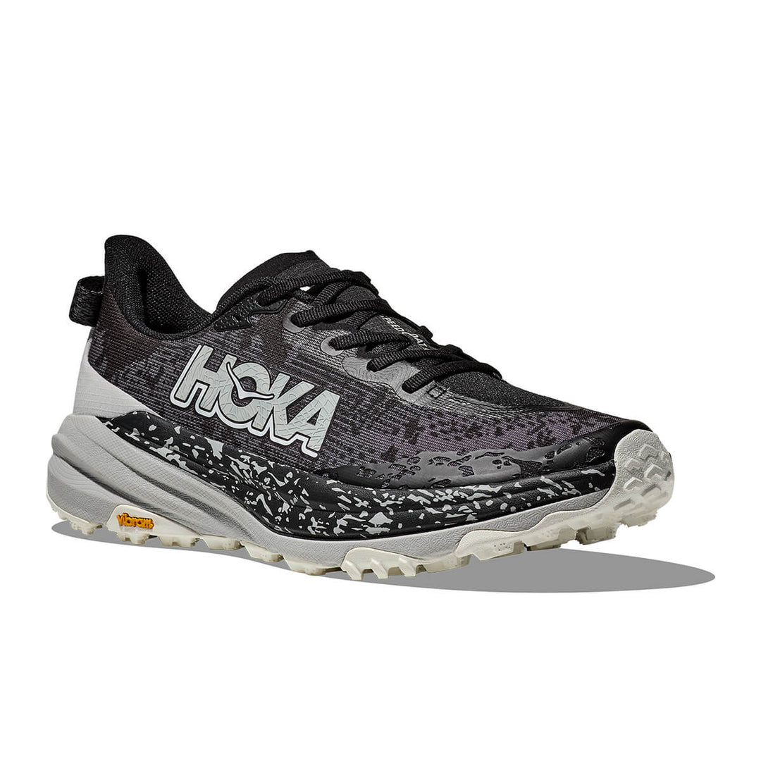 Hoka Speedgoat 6 Mens | Black / Stardust front