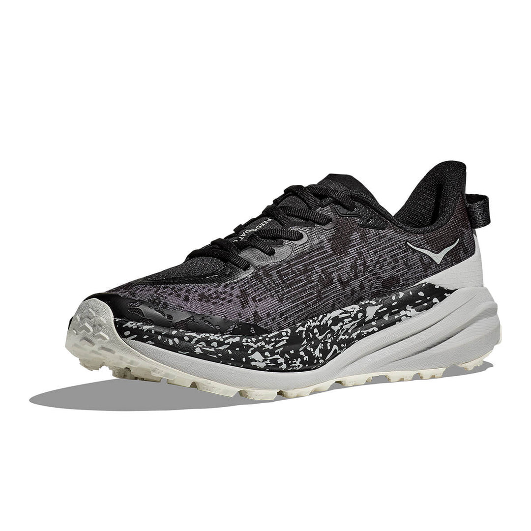 Hoka Speedgoat 6 Mens | Black / Stardust cushioning