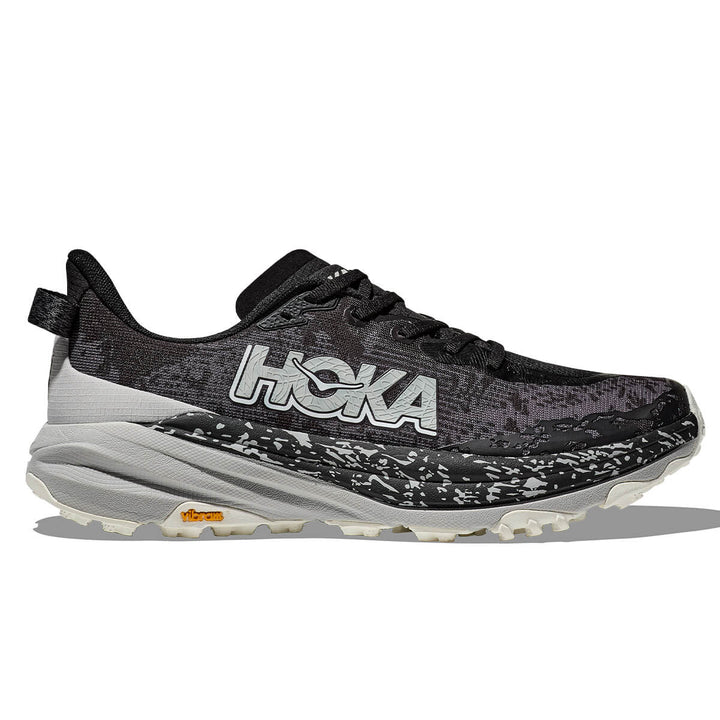 Hoka Speedgoat 6 Mens | Black / Stardust running shoes