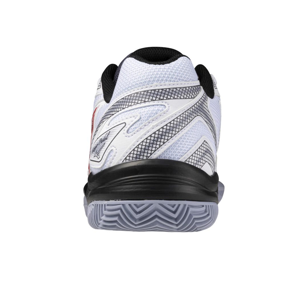 Mizuno Break Shot 4 Unisex | White/salsa