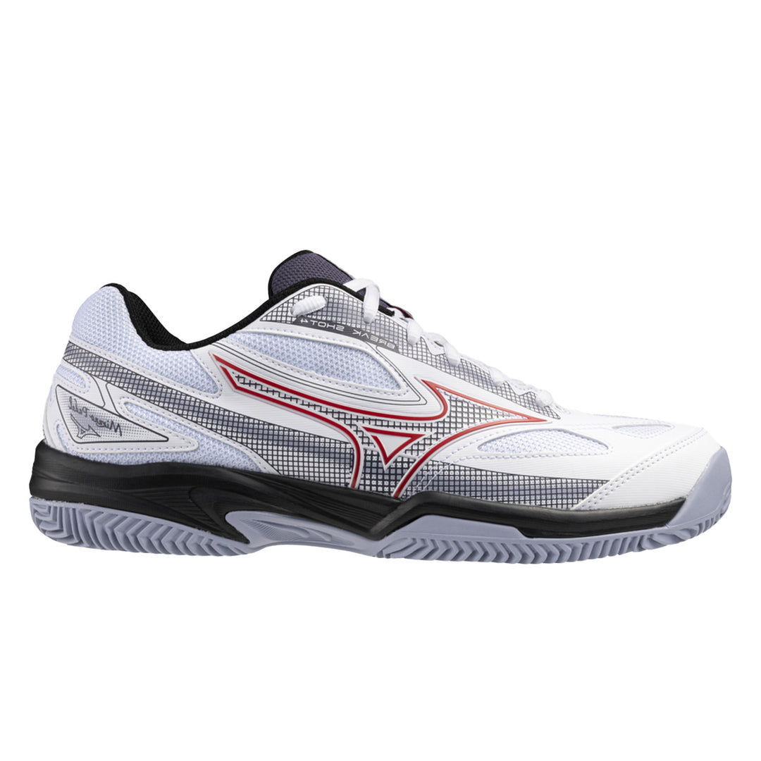 Mizuno Break Shot 4 Unisex | White/salsa