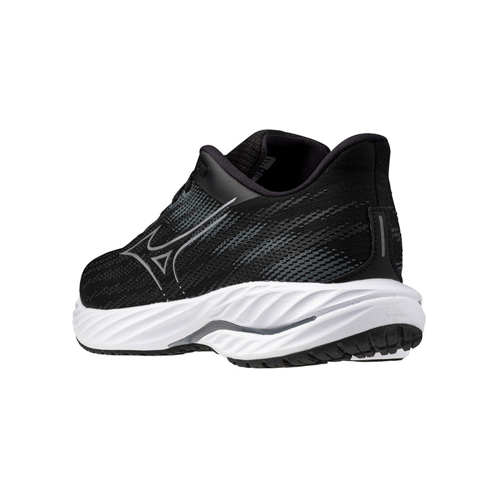 Mizuno Wave Inspire 21 Mens | 2E Width | Black/silver/metallic Gray