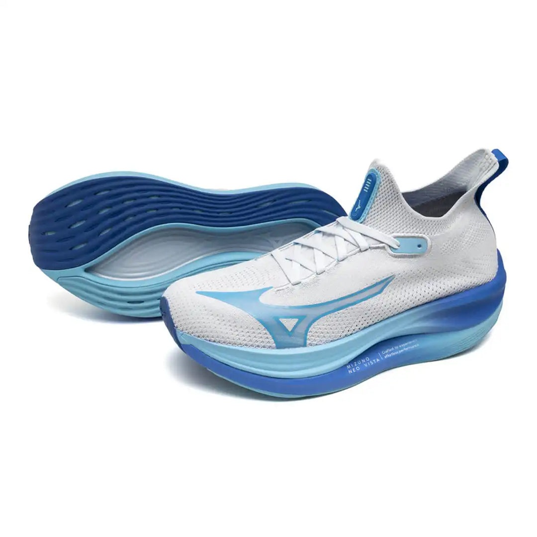 Mizuno Neo Vista Womens | Plein Air/river Blue pair 2