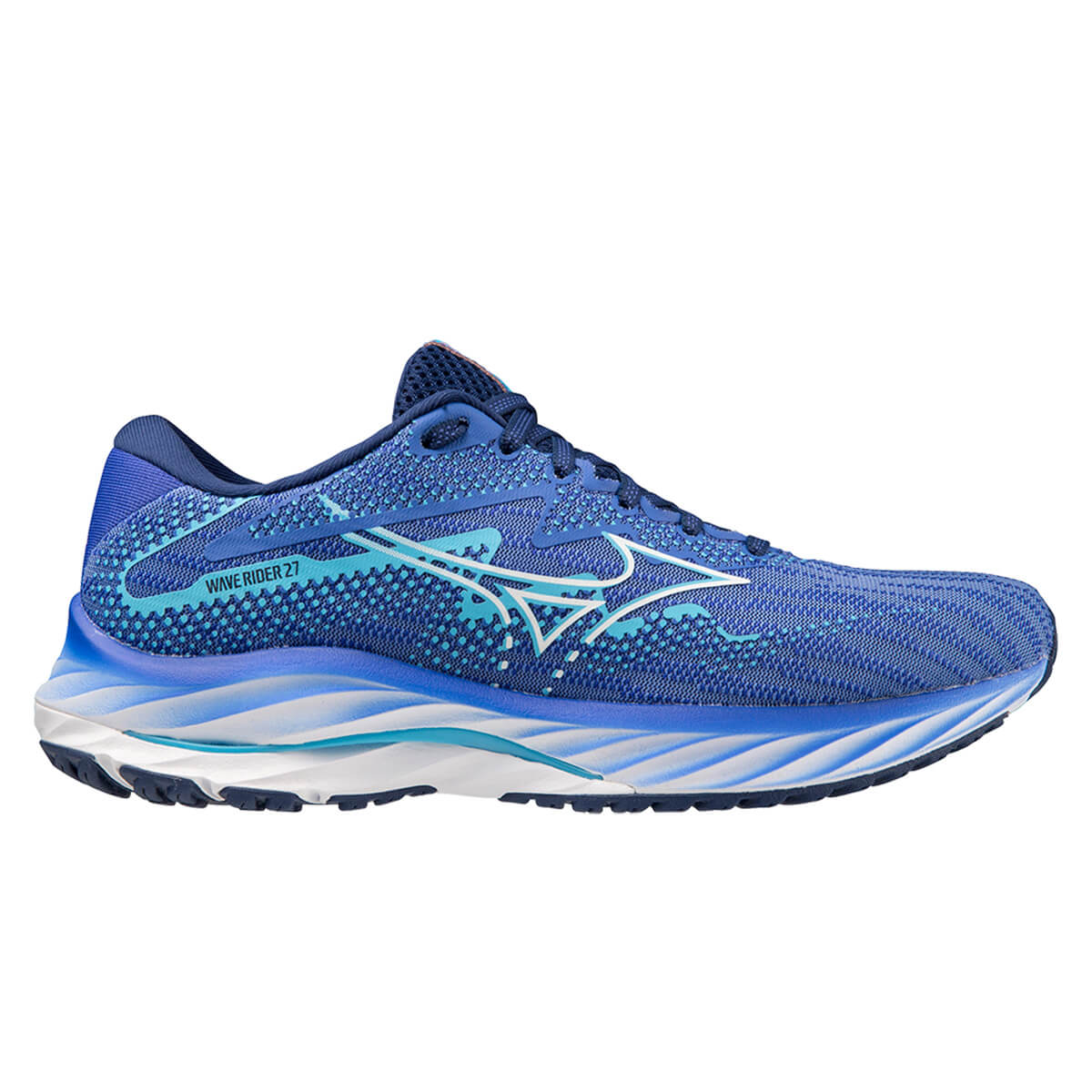 Mizuno Wave Rider 27 Womens Running Shoes Ultramarine wht