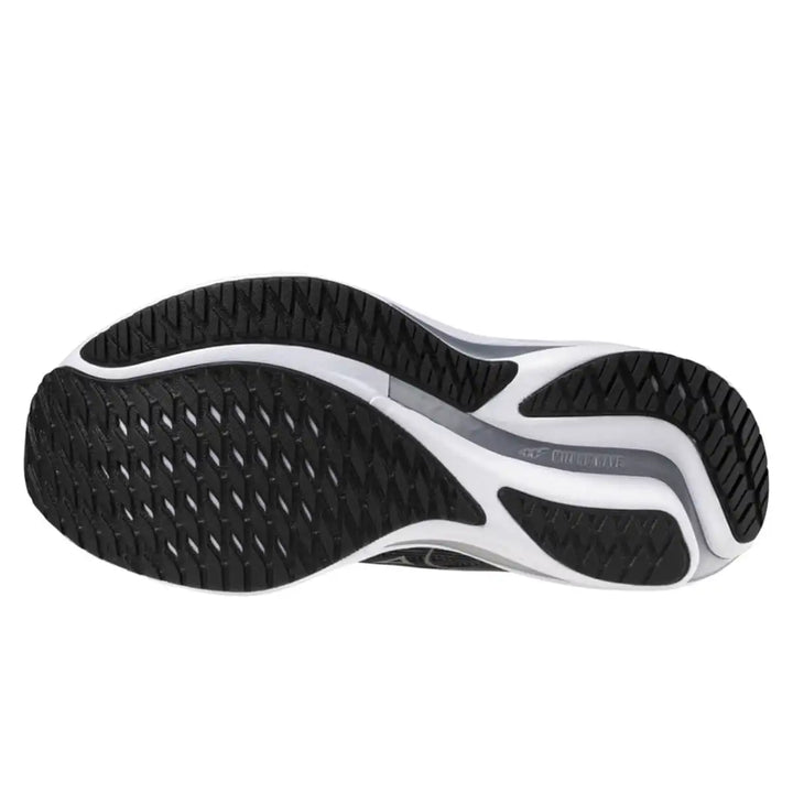 Mizuno Wave Rider 28 Womens | Black/harbor Mist SOLE