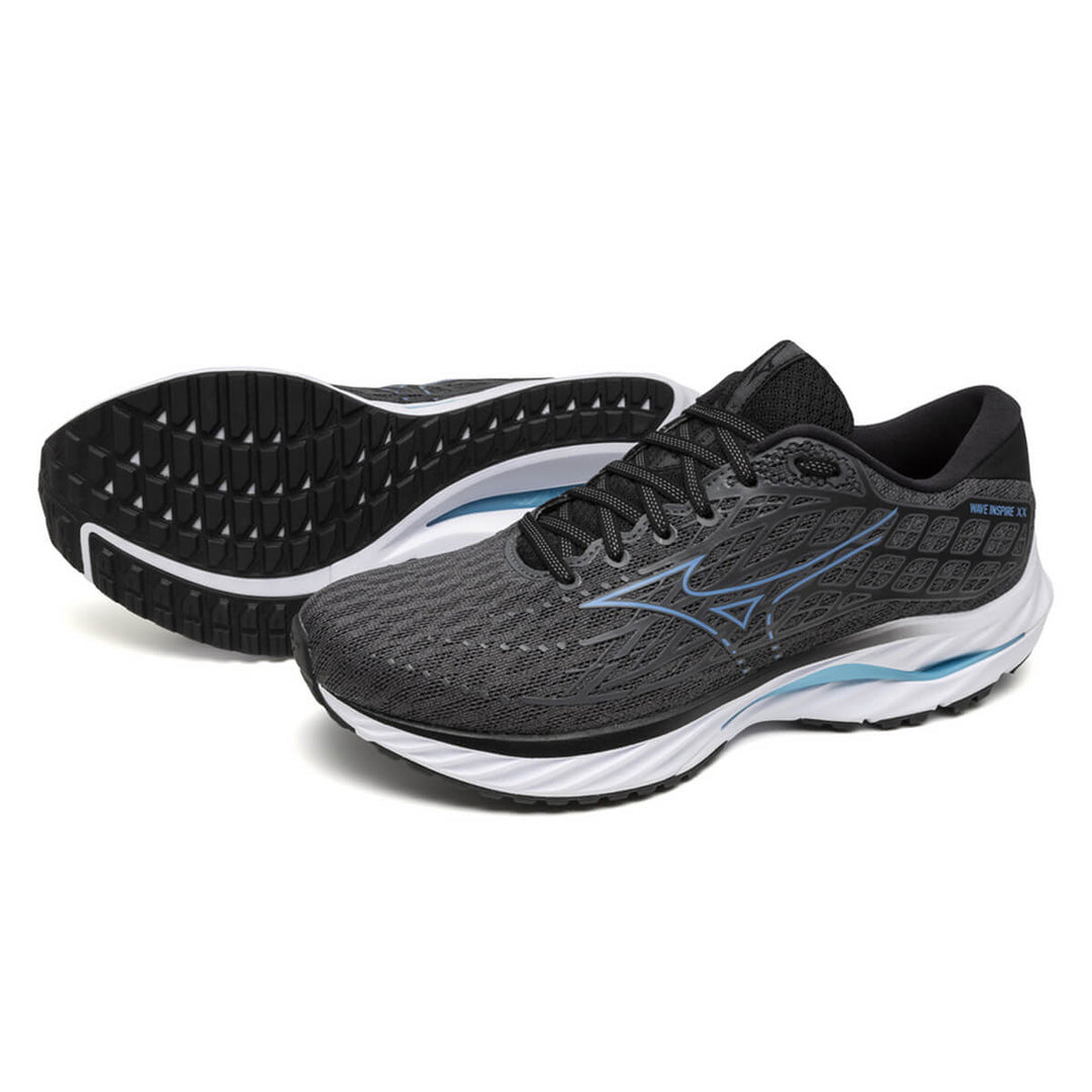 Mizuno Wave Inspire 20 Mens | Iron Gate pair