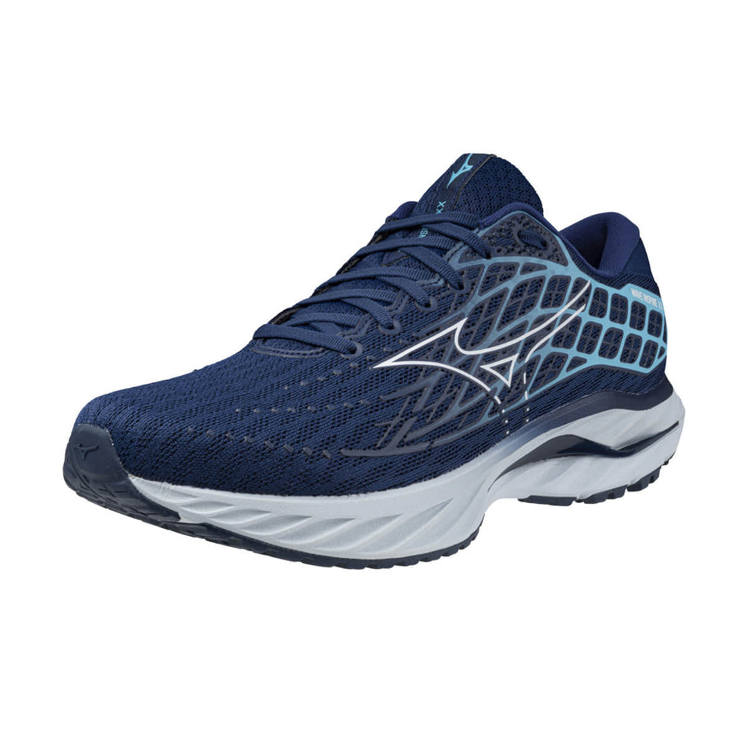 Mizuno Wave Inspire 20 Mens | Estate Blue front 2