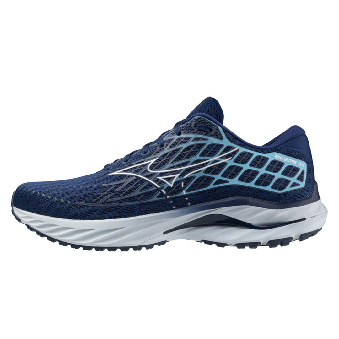 Mizuno Wave Inspire 20 Mens | Estate Blue side