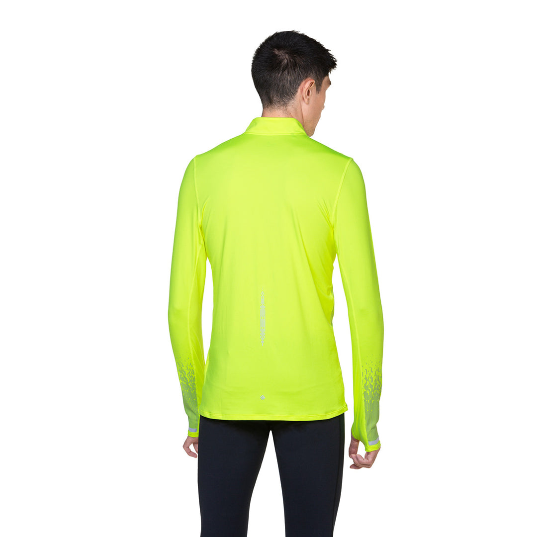 Ronhill Tech Reflect 1/2 Zip Mens | Fluo Yellow/reflect