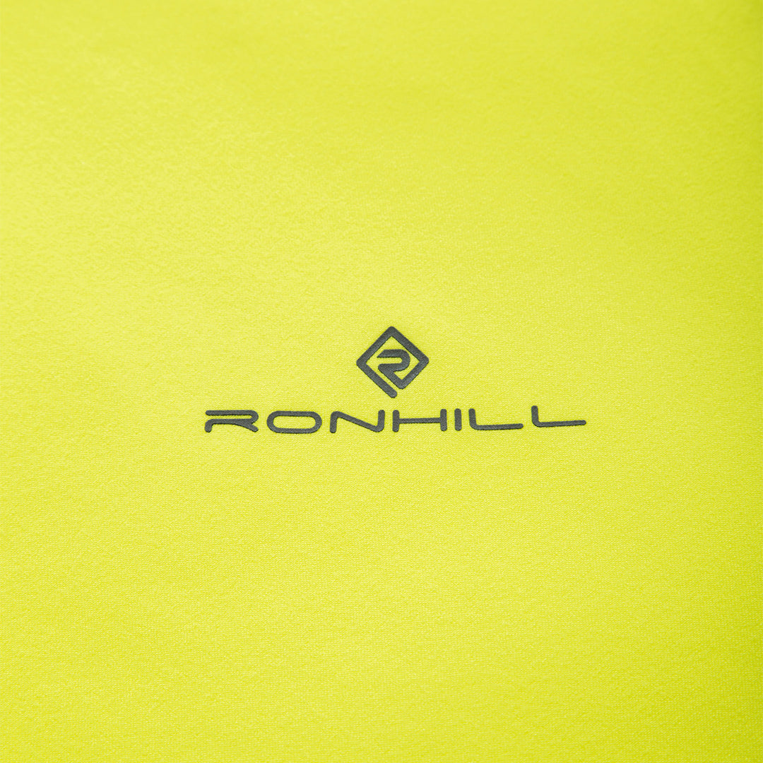 Ronhill Tech Reflect 1/2 Zip Mens | Fluo Yellow/reflect