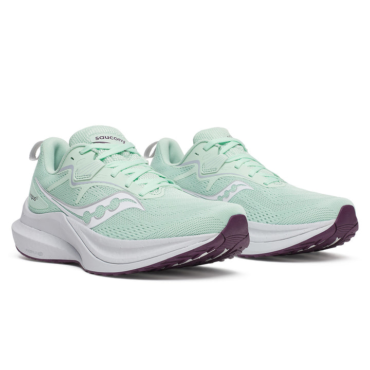 Saucony Tempus 2 Womens | Jade/eggplant