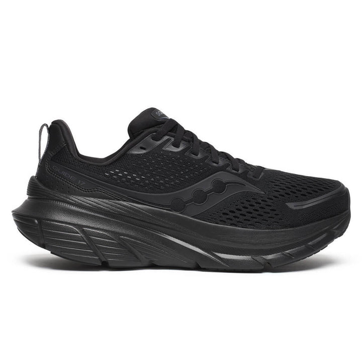 Saucony Guide 17 Mens | Black/black