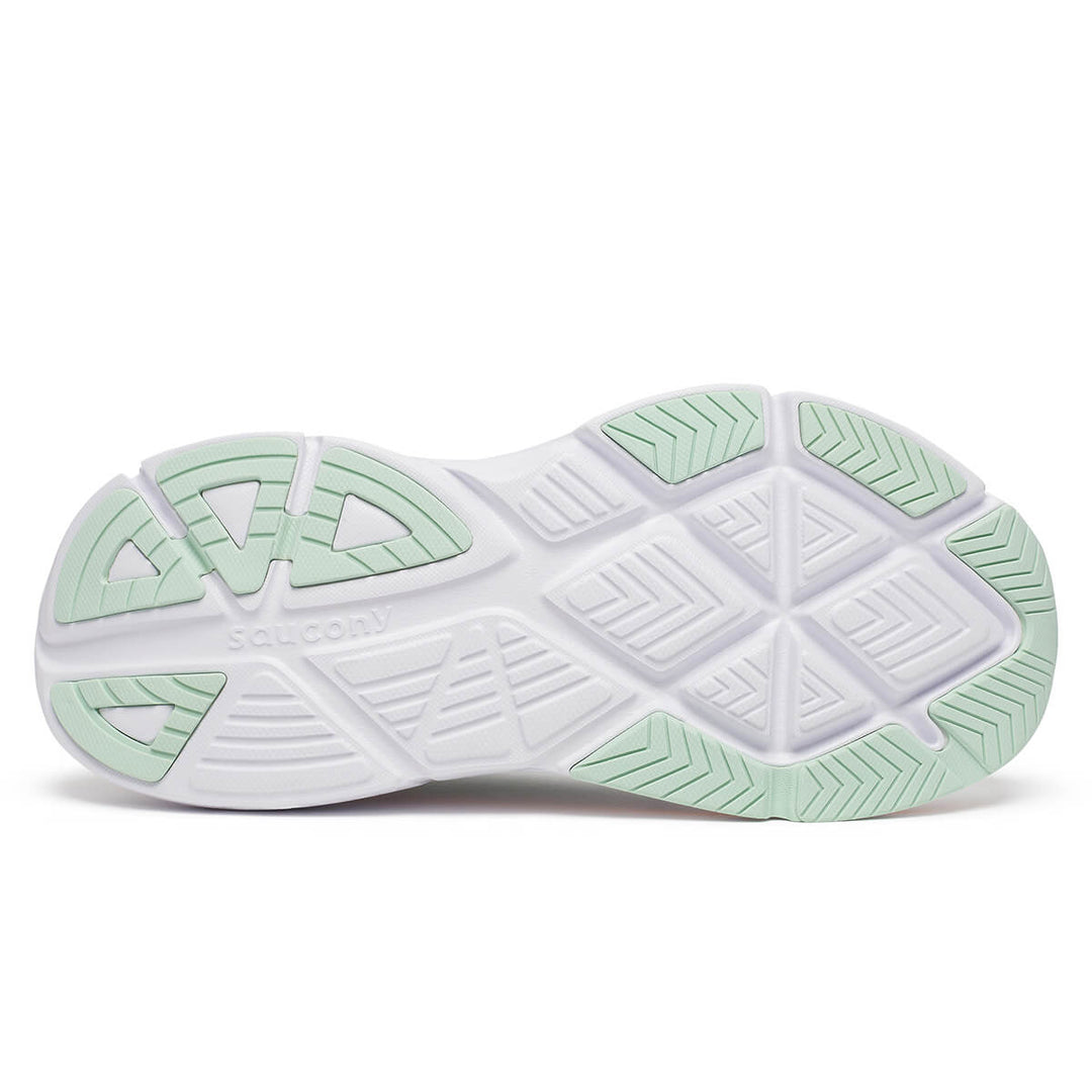 Saucony Guide 17 Womens | White/peel