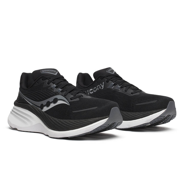 Saucony Hurricane 24 Mens | Black/carbon