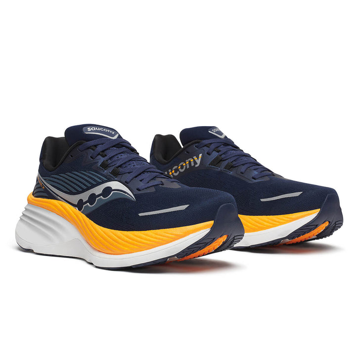 Saucony Hurricane 24 Mens | Navy/peel front