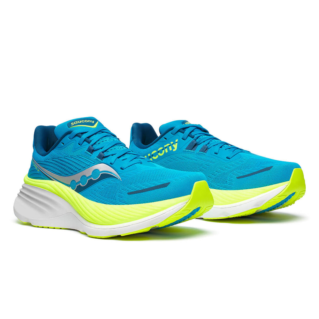 SAUCONY HURRICANE 24 MENS | VIZIBLUE/CITRON