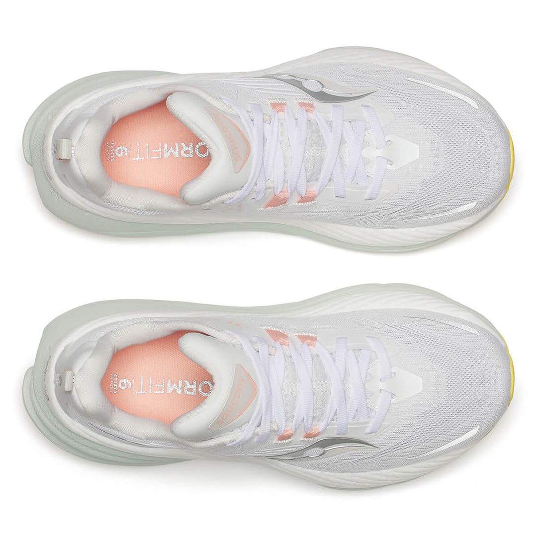 Saucony Hurricane 24 Womens | White/foam